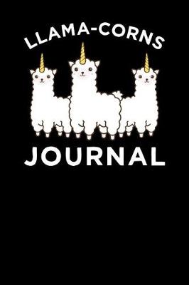 Book cover for Llama Corns Journal