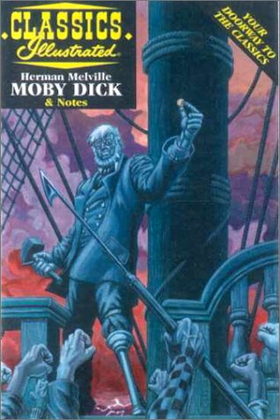 Book cover for Moby Dick (Cartoon Format)