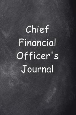 Cover of Chief Financial Officer's Journal Chalkboard Design