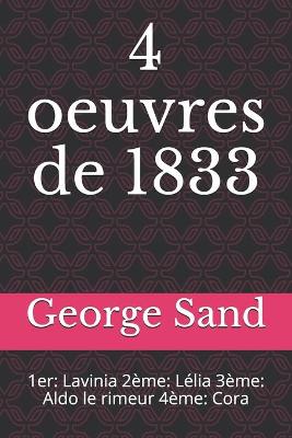 Book cover for 4 oeuvres de 1833