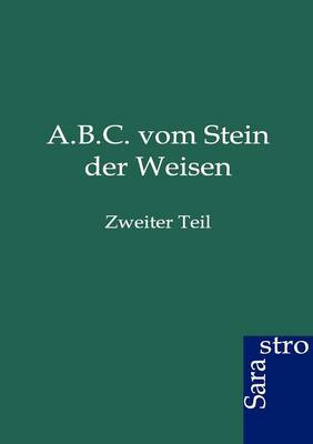 Book cover for A.B.C. vom Stein der Weisen