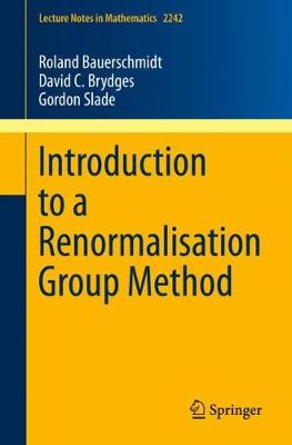 Cover of Introduction to a Renormalisation Group Method