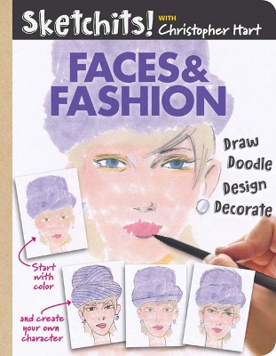 Book cover for Sketchits! Faces & Fashion