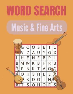 Book cover for Word Search Music & Fine Arts