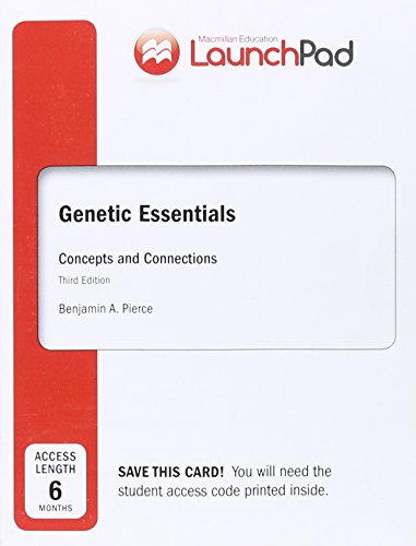 Book cover for Launchpad for Genetic Essentials (1-Term Access)