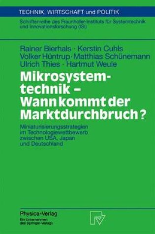 Cover of Mikrosystemtechnik - Wann Kommt Der Marktdurchbruch?