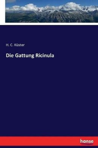 Cover of Die Gattung Ricinula