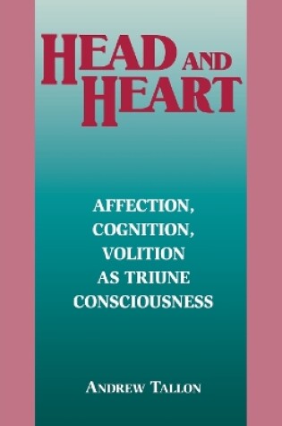 Cover of Head and Heart