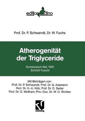 Book cover for Atherogenität der Triglyceride