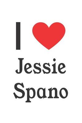 Book cover for I Love Jessie Spano