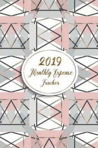 Cover of 2019 Monthly Expense Tracker