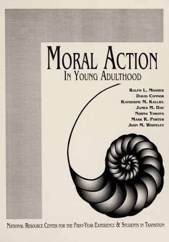 Book cover for Moral Action in Young Adulthood