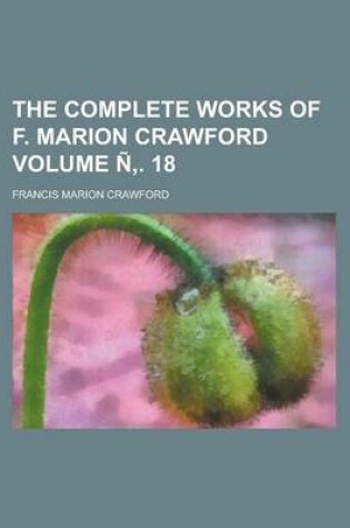 Cover of The Complete Works of F. Marion Crawford (Volume 12)