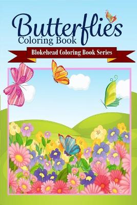 Book cover for Butterflies Coloring Book