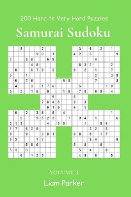 Book cover for Samurai Sudoku - 200 Hard to Very Hard Puzzles vol.3