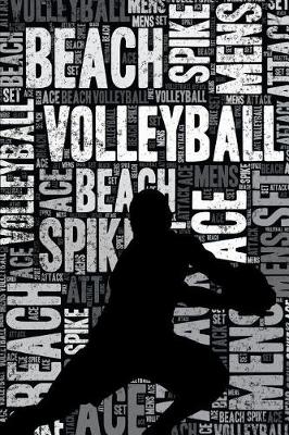 Book cover for Mens Beach Volleyball Journal