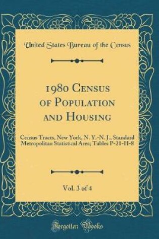 Cover of 1980 Census of Population and Housing, Vol. 3 of 4