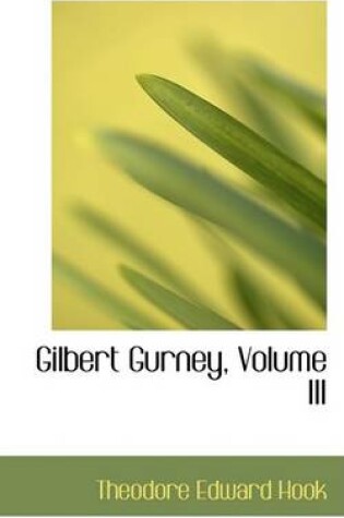 Cover of Gilbert Gurney, Volume III