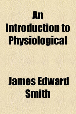 Book cover for An Introduction to Physiological