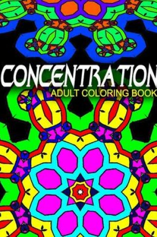 Cover of CONCENTRATION ADULT COLORING BOOKS - Vol.10