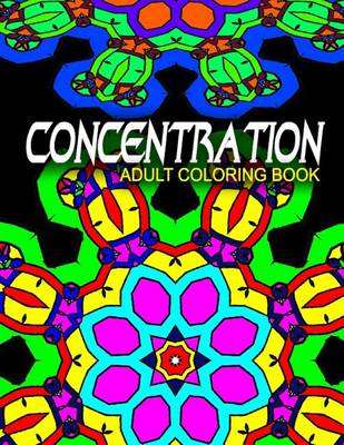 Cover of CONCENTRATION ADULT COLORING BOOKS - Vol.10