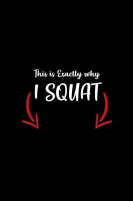 Book cover for This is exactly why I squat