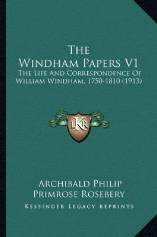 Cover of The Windham Papers V1 the Windham Papers V1