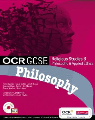 Book cover for OCR GCSE Religious Studies B: Philosophy Student Book with ActiveBook CDROM