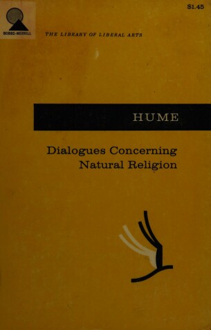 Book cover for Dialogue Concerning Natural Religion