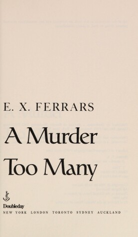 Book cover for A Murder Too Many