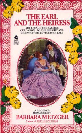 Book cover for The Earl and the Heiress