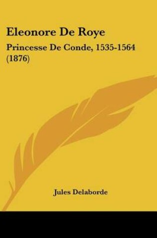 Cover of Eleonore de Roye