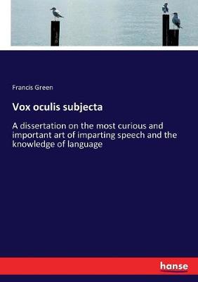 Book cover for Vox oculis subjecta