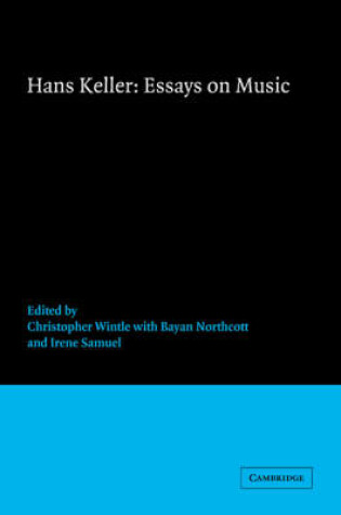 Cover of Essays on Music