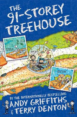 Book cover for The 91-Storey Treehouse