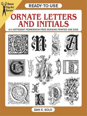 Cover of Ready-to-Use Ornate Letters and Initials