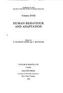 Book cover for Human Behaviour and Adaptation