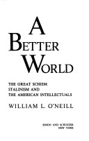 Book cover for A Better World