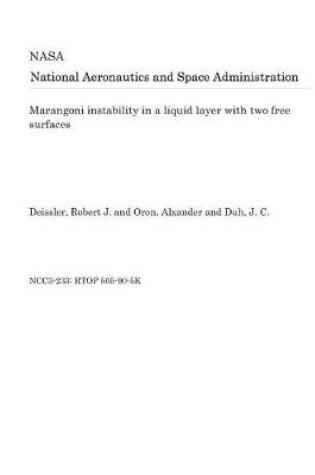 Cover of Marangoni Instability in a Liquid Layer with Two Free Surfaces