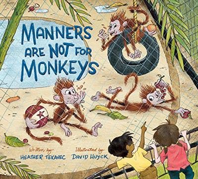 Book cover for Manners are Not for Monkeys