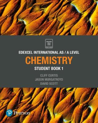 Book cover for Pearson Edexcel International AS Level Chemistry Student Book