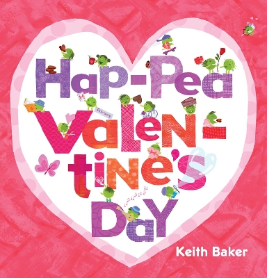 Book cover for Hap-Pea Valentine's Day