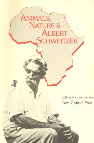 Book cover for Animals, Nature and Albert Schweitzer