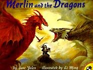 Book cover for Merlin and the Dragons