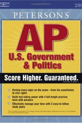 Cover of AP Government and Politics, 1e