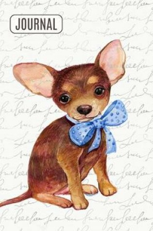 Cover of Lined Journal Notebook Cute Chihuahua