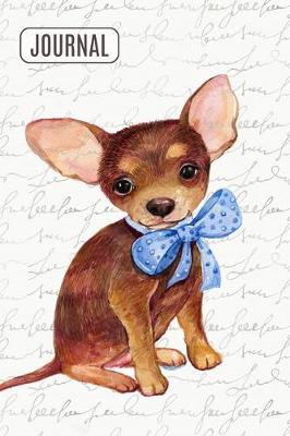 Book cover for Lined Journal Notebook Cute Chihuahua