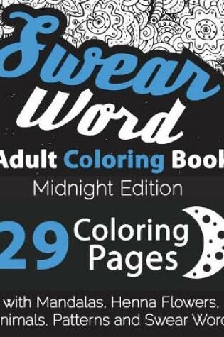 Cover of Swear Word Adult Coloring Book