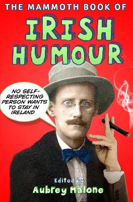 Book cover for The Mammoth Book of Irish Humour