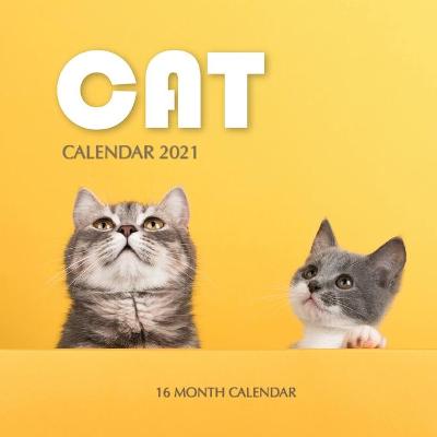 Book cover for Cat Calendar 2021